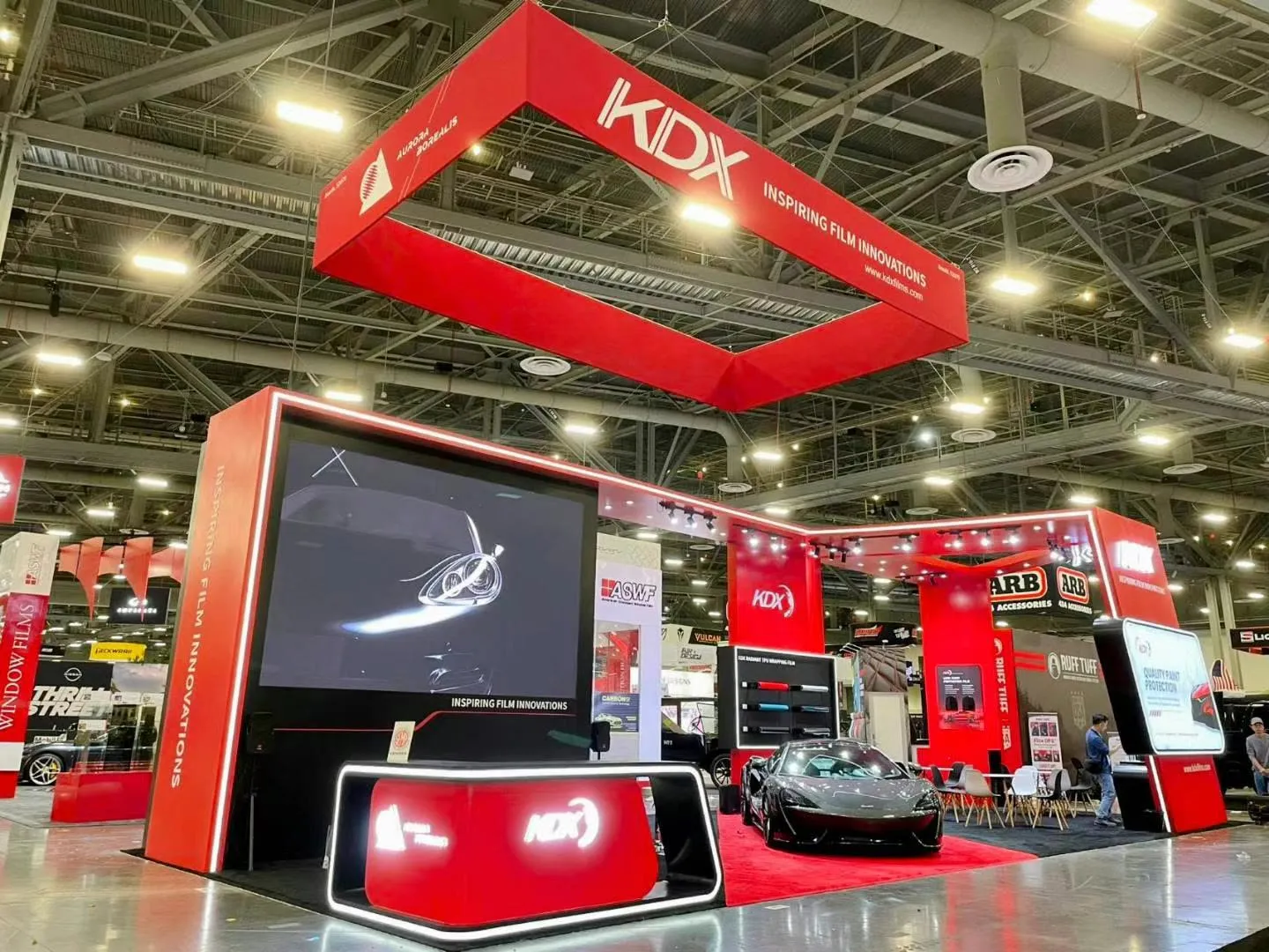 KDX trade show booth at SEMA 2024
