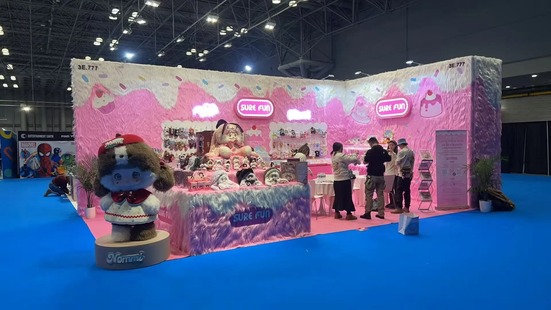 SURE FUN trade show booth at Toy Fair 2026