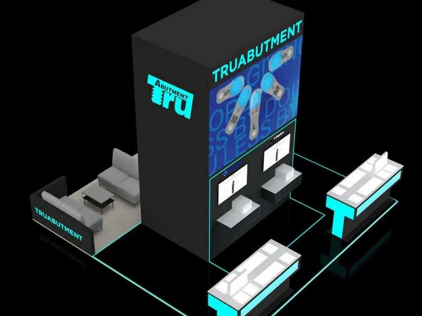 TRUABUTMENT trade show booth at AAP 2025