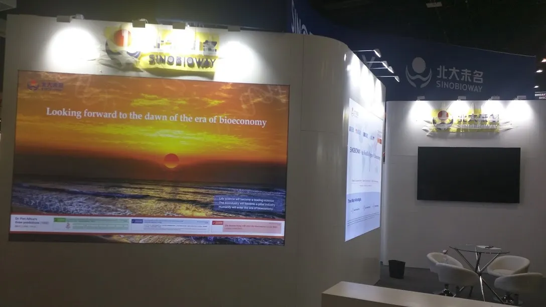 BIO 2017 trade show booth at BIO 2017