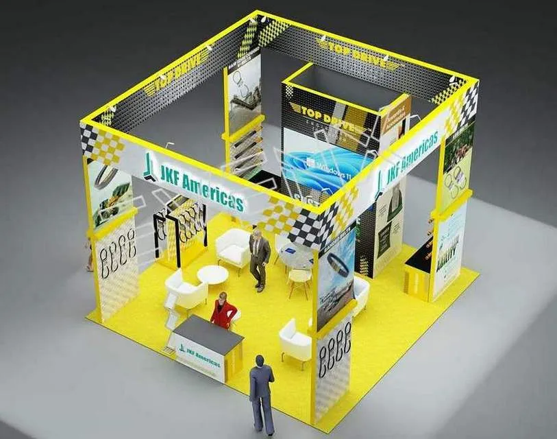 JKF trade show booth at Equip Exposition 2025