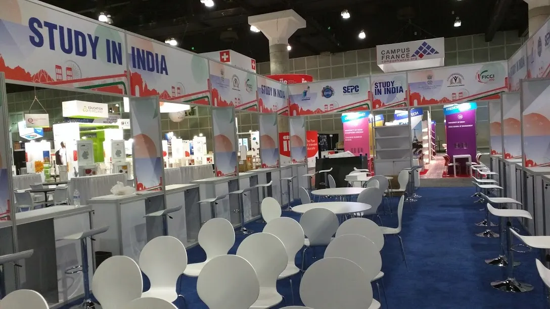 NAFSA 2017 trade show booth at NAFSA 2017