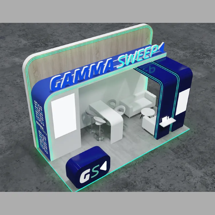 GAMMA trade show booth at SBC 2025