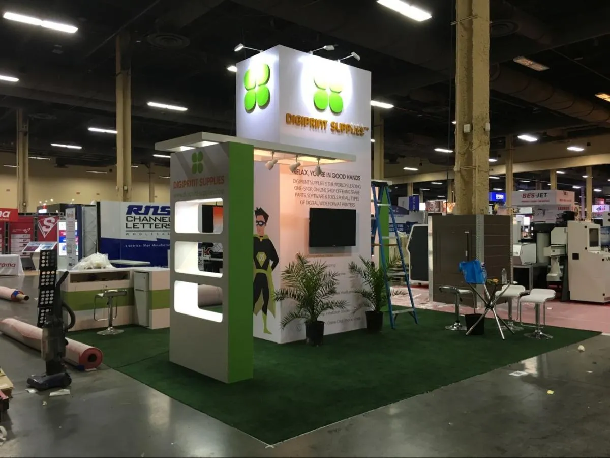 Sign Expo 2017 trade show booth at Sign Expo 2017