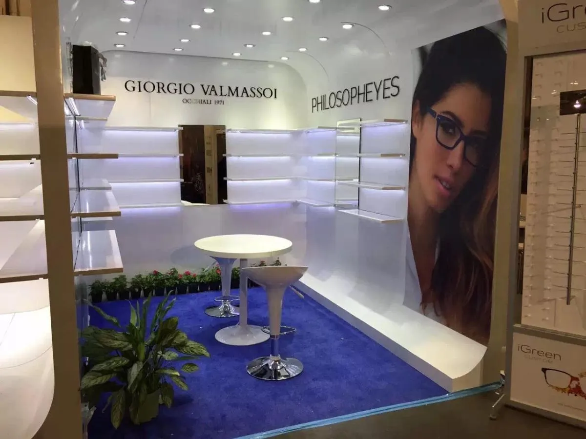 VISION EXPO trade show booth at VISION EXPO