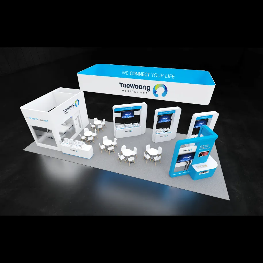 TaeWoong Medical trade show booth at DDW 2025