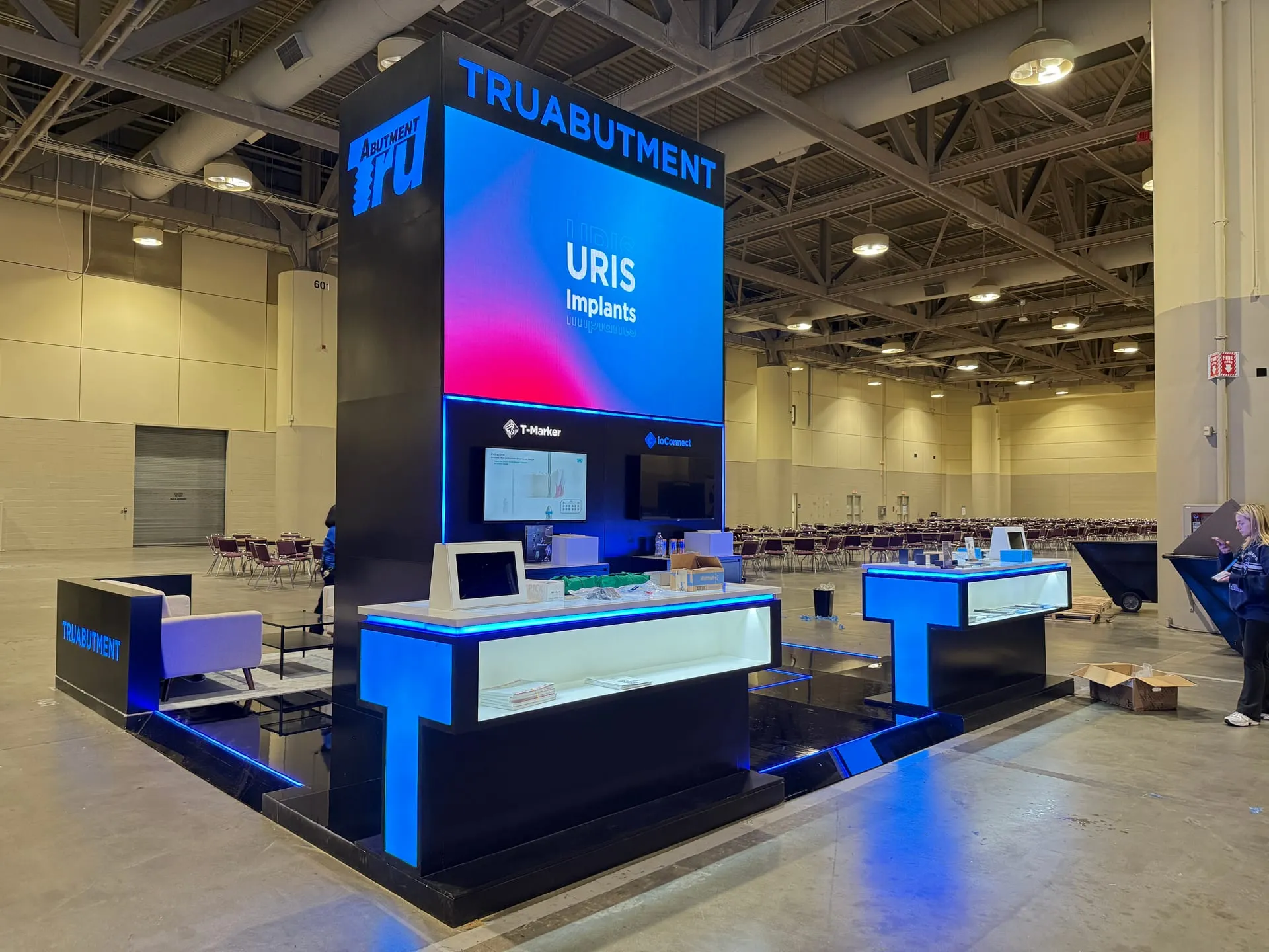 TRUABUTMENT trade show booth at CDA 2026