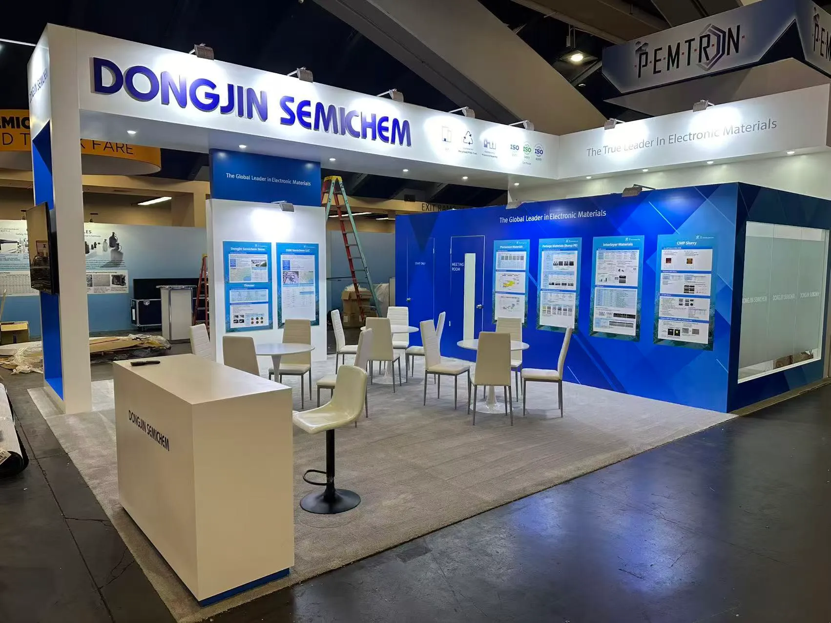 DONGJING custom trade show booth at SEMICON WEST 2026