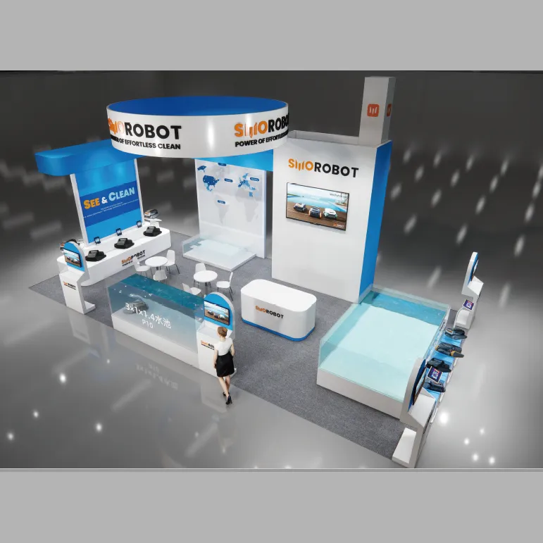 SMOROBOT trade show booth at CES 2025