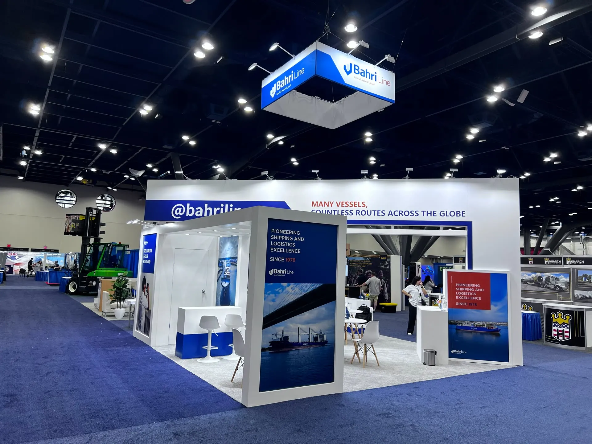 Bahri line booth photo 8 — Breakbulk 2025, Houston, TX