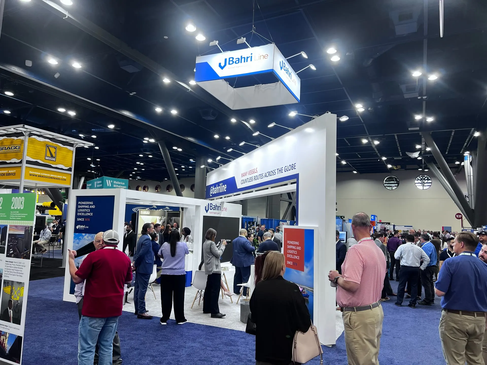 Bahri line booth photo 10 — Breakbulk 2025, Houston, TX
