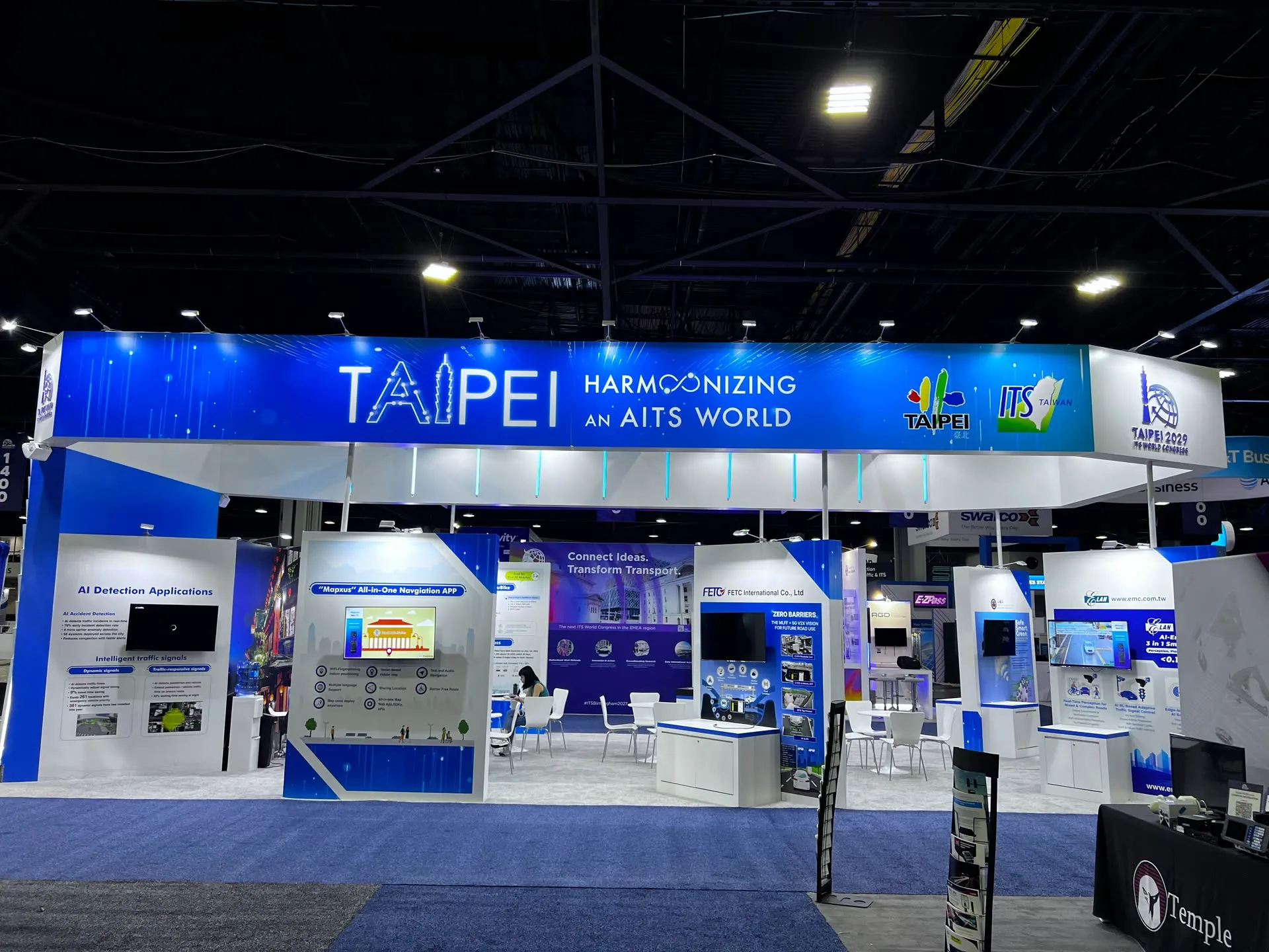Taipei booth photo 8 — ITS World Congress 2025, Atlanta, GA