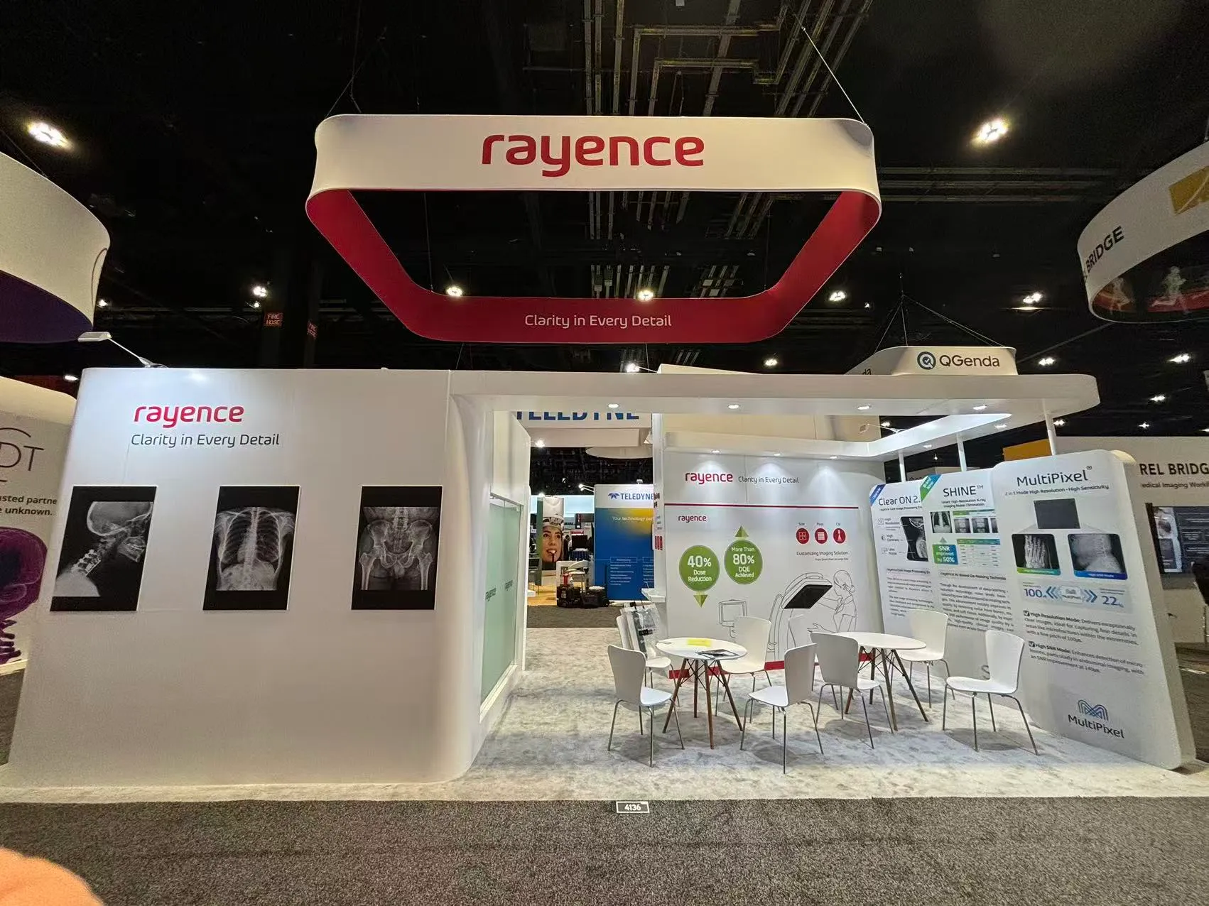 Rayence booth photo 1 — RSNA 2024, Chicago, IL