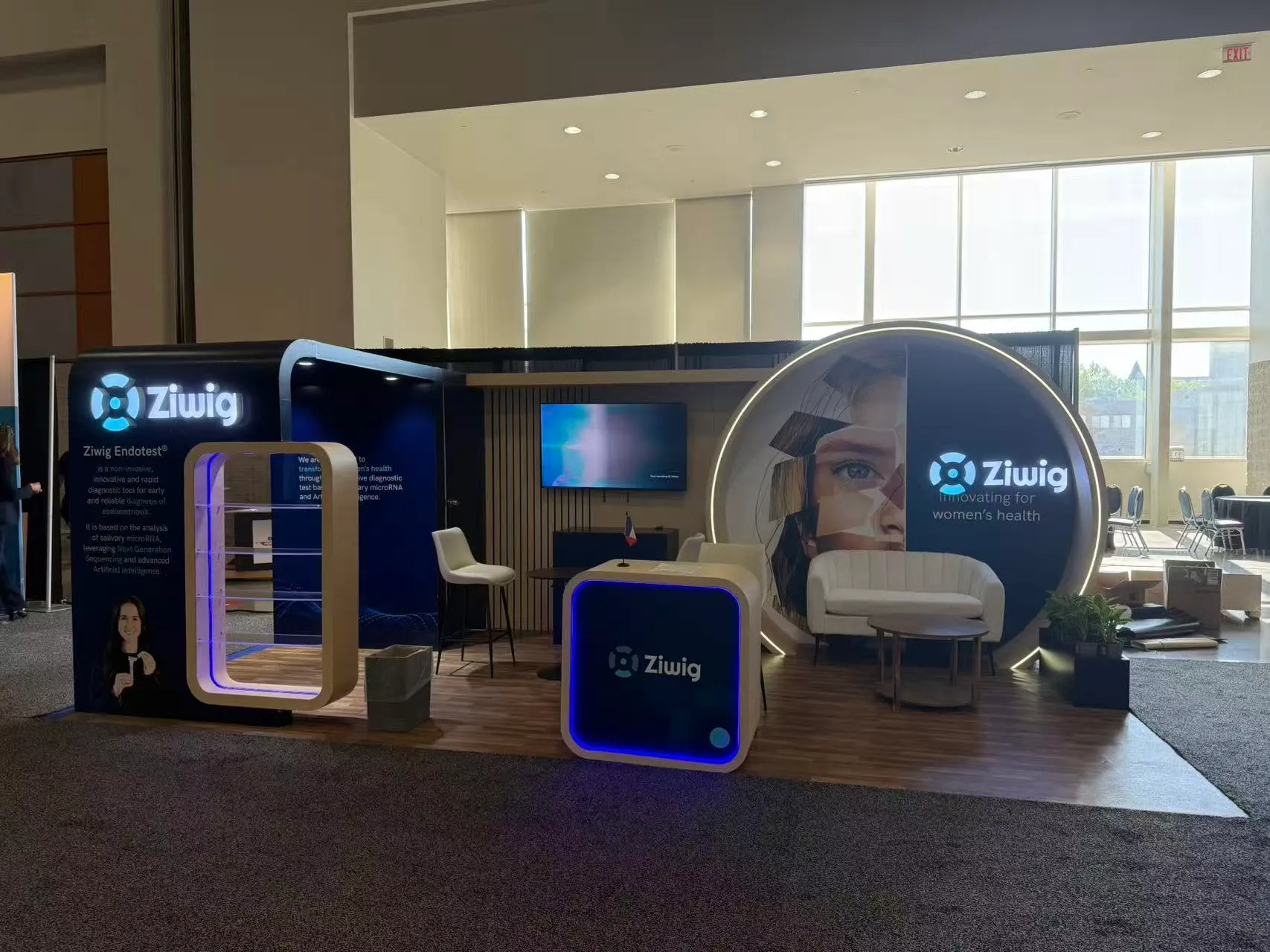 Ziwig booth photo 1 — ACOG 2026, Washington, D.C