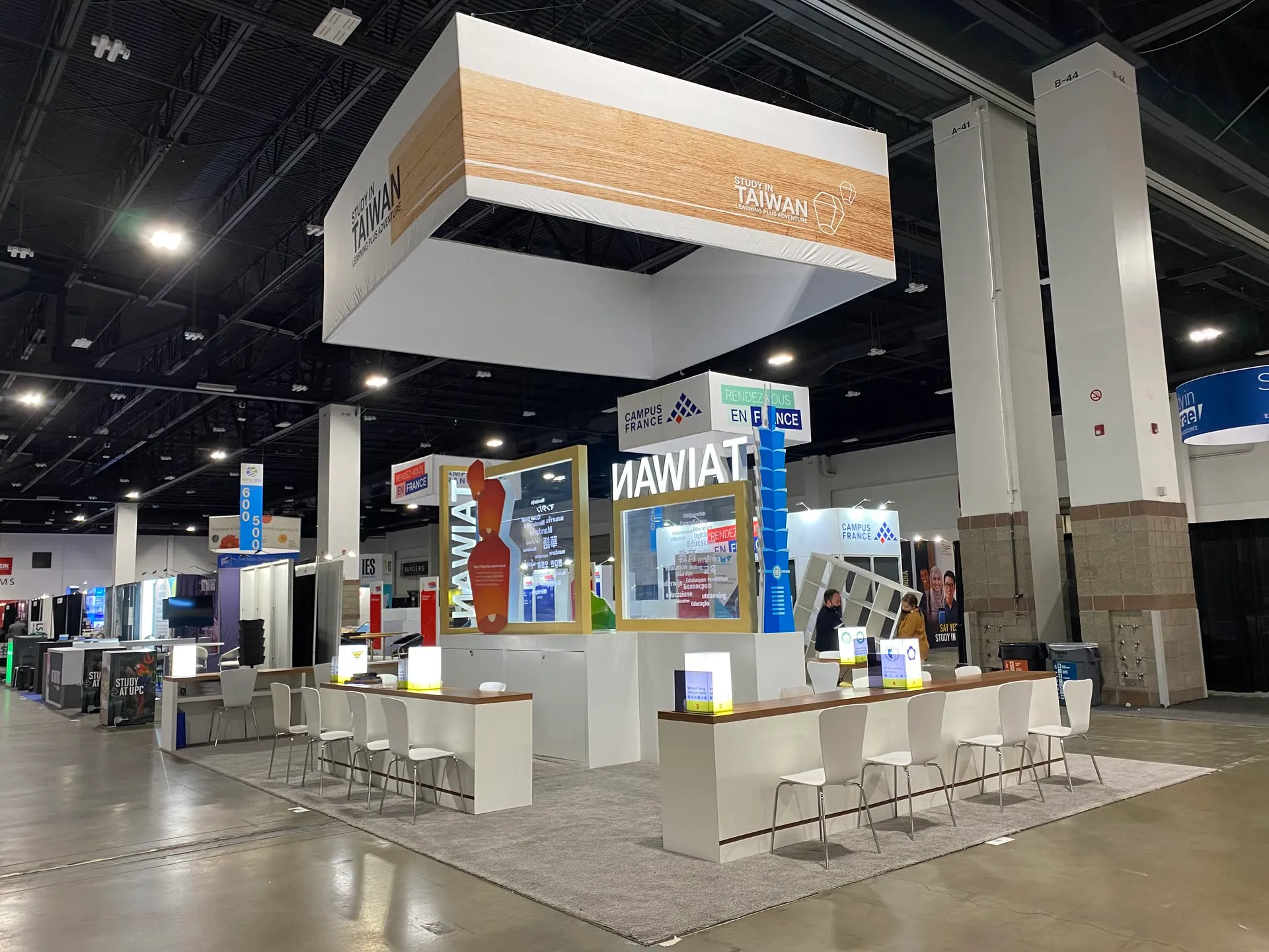 TAIWAN booth photo 1 — NAFSA 2023, Denver