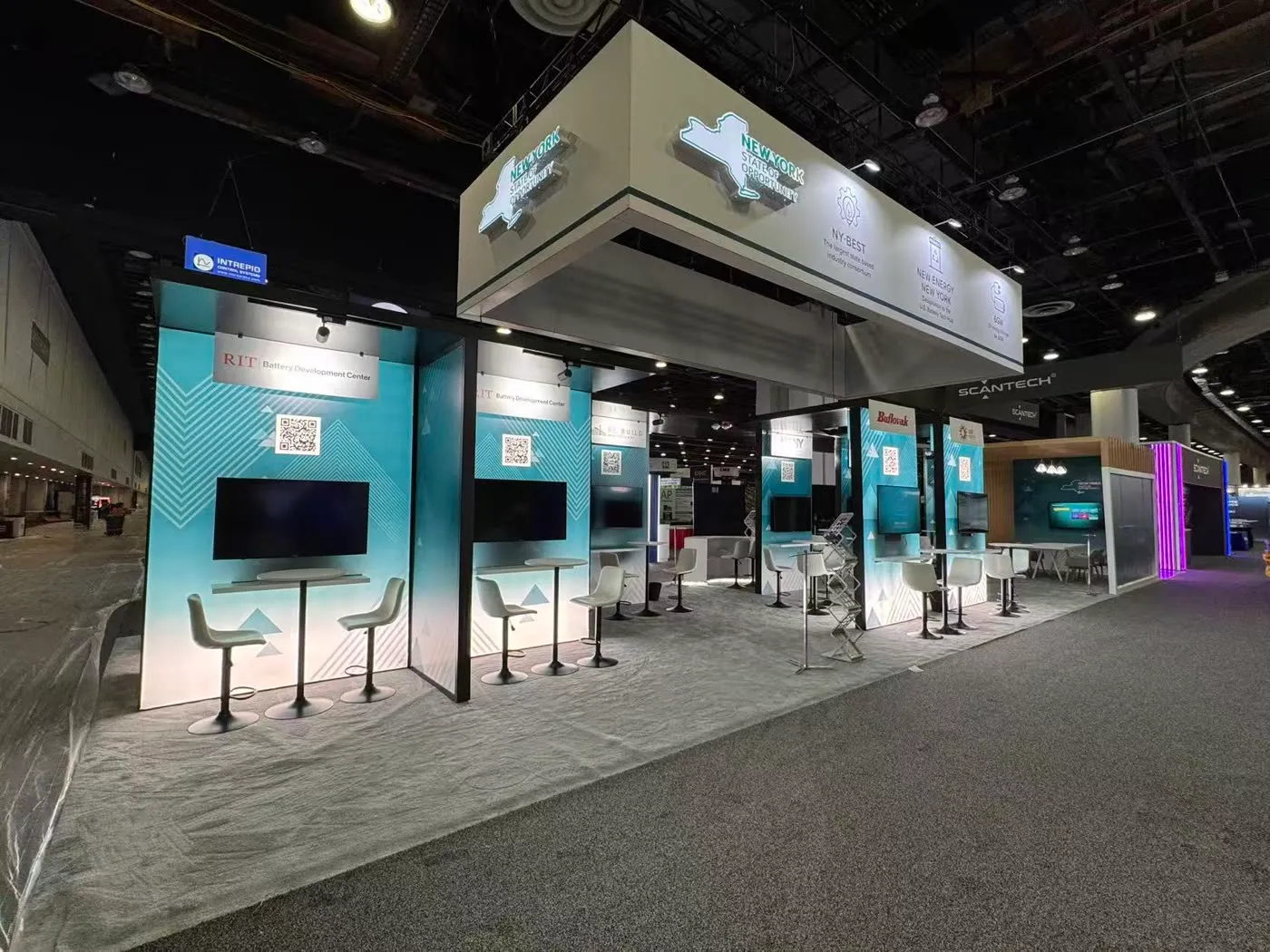 New York State booth photo 1 — Battery Show 2025, Detroit, MI