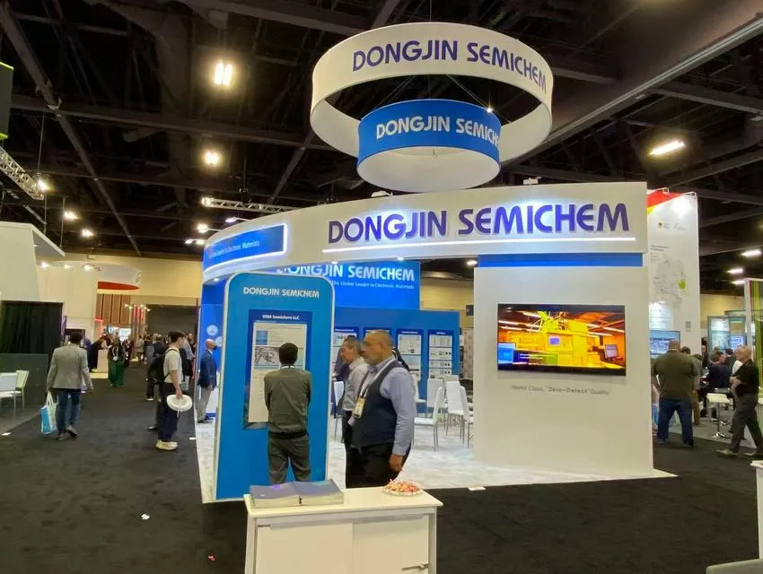 Dongjin booth photo 1 — Semicon West 2025, Phoenix, AZ