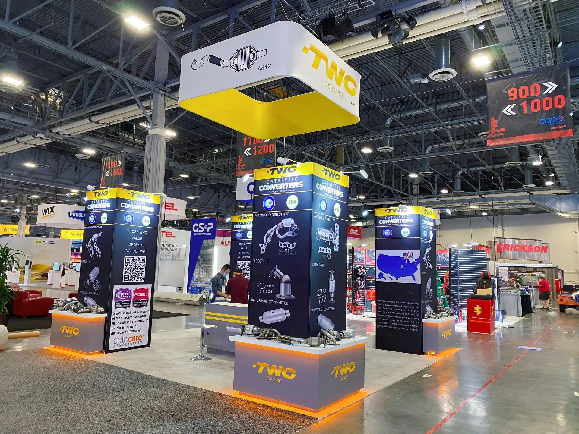TWG booth photo 1 — AAPEX 2025, LAS VEGAS,NV