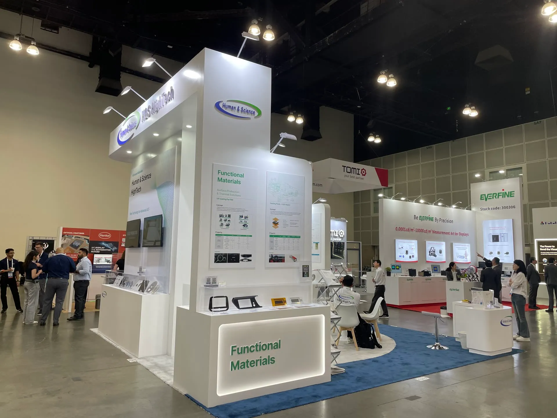 H&Shigh tech booth photo 1 — Display Week 2026, Los Angeles,CA
