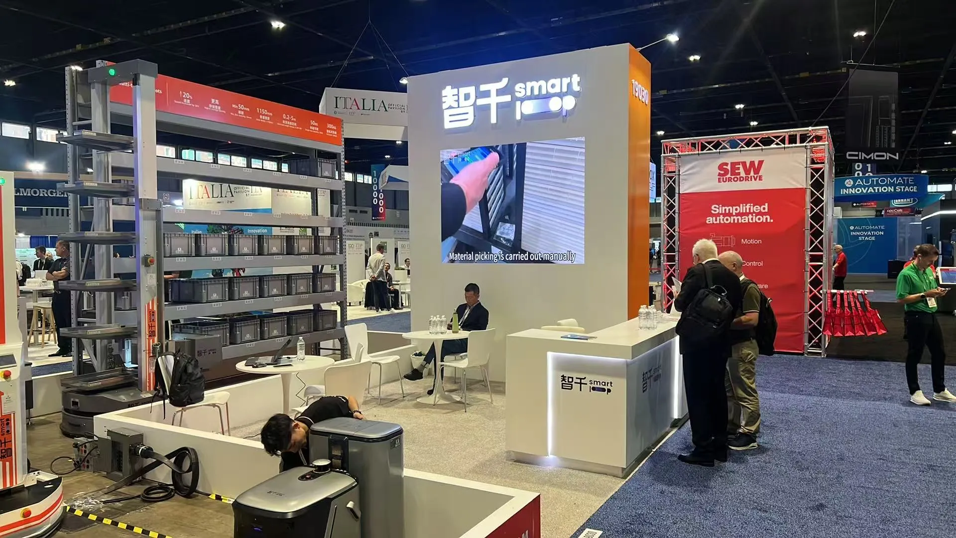 Smart Loop booth photo 1 — Automate 2026, Chicago, IL