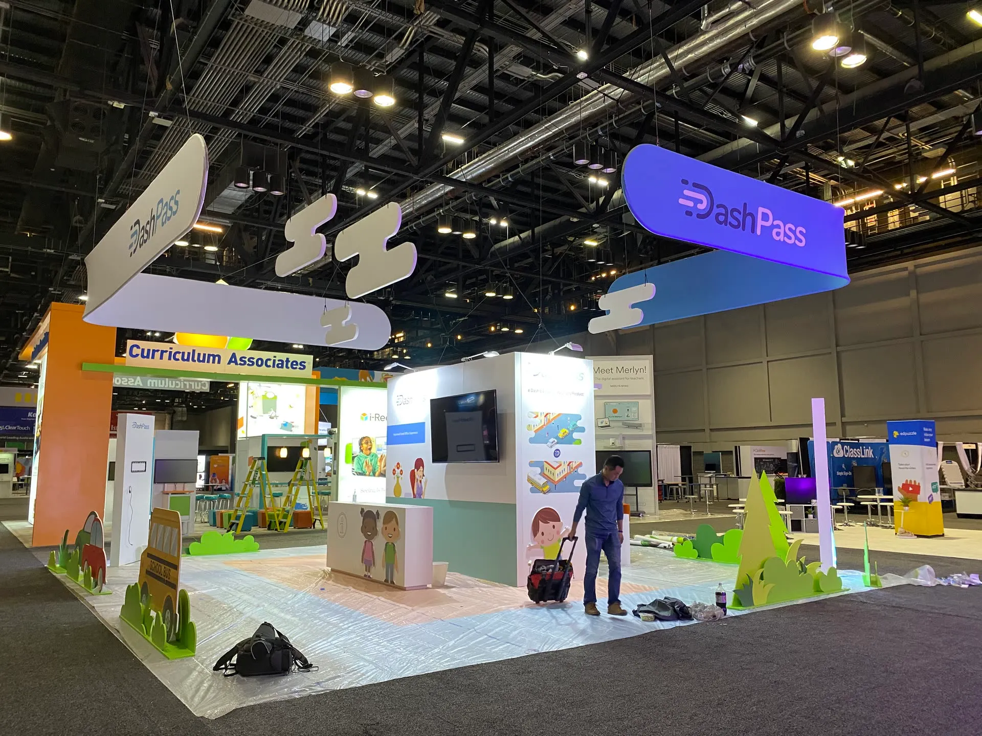 Dashpass booth photo 1 — FETC 2022, Orlando, FL