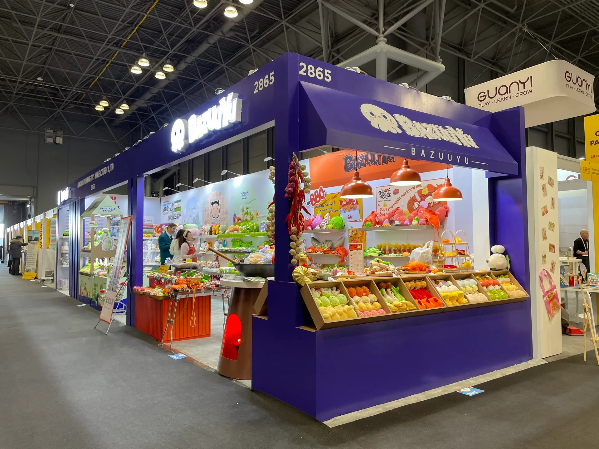 YK TOYS booth photo 1 — ToyFair 2025, New York