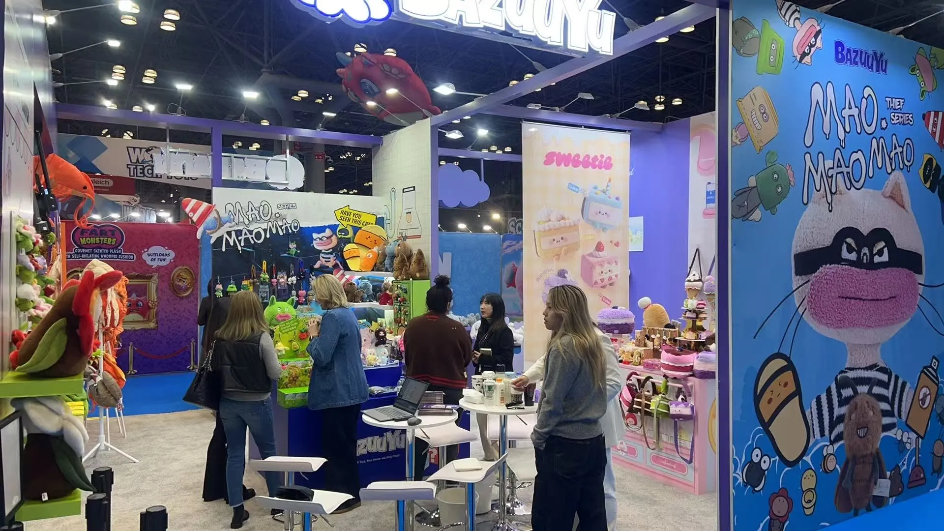 bazuuyu booth photo 1 — Toy Fair 2026, New York