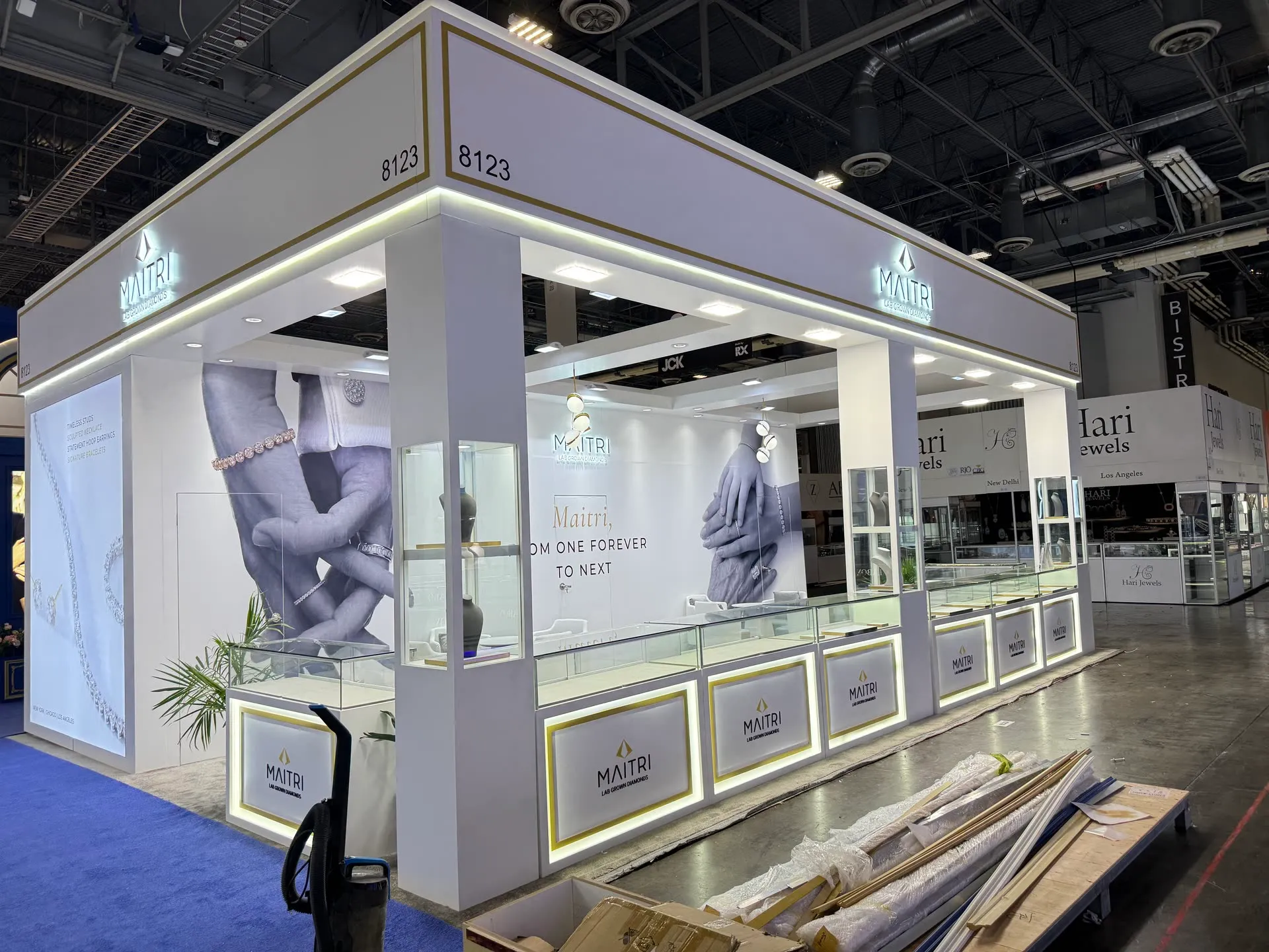 Maitri Diamond booth photo 1 — JCK 2026, Las Vegas, NV