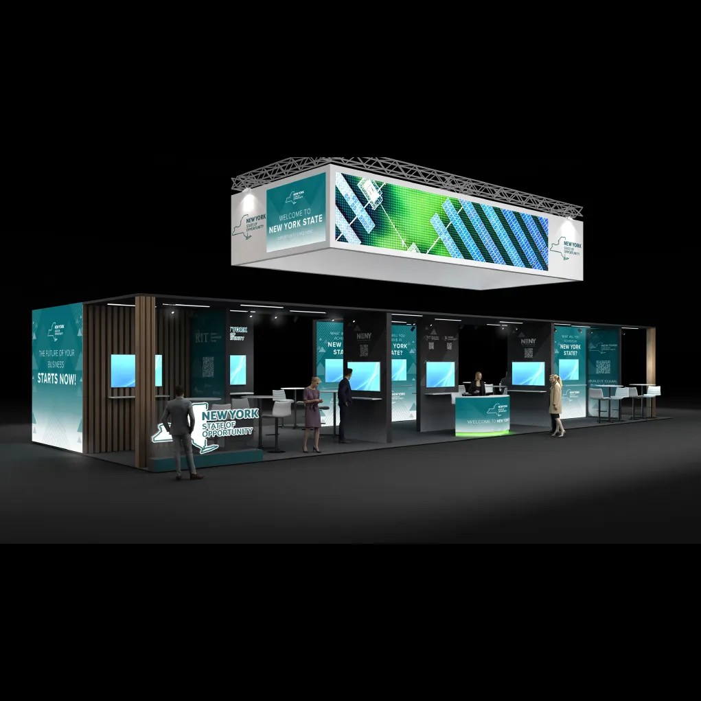 New York State booth photo 1 — Battery Show 2025, Detroit, MI