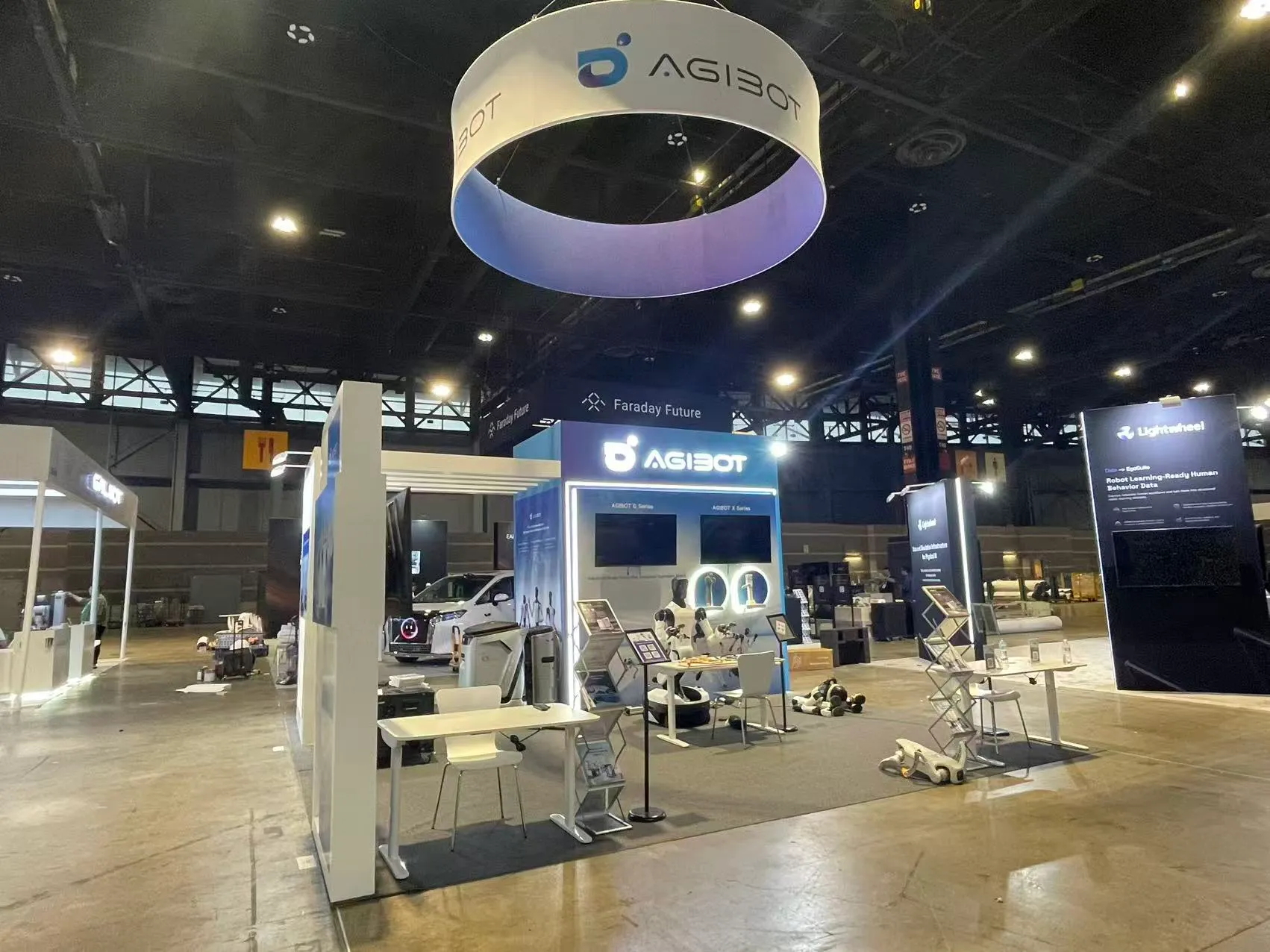 AGIBOT booth photo 1 — Automate 2026, Chicago, IL