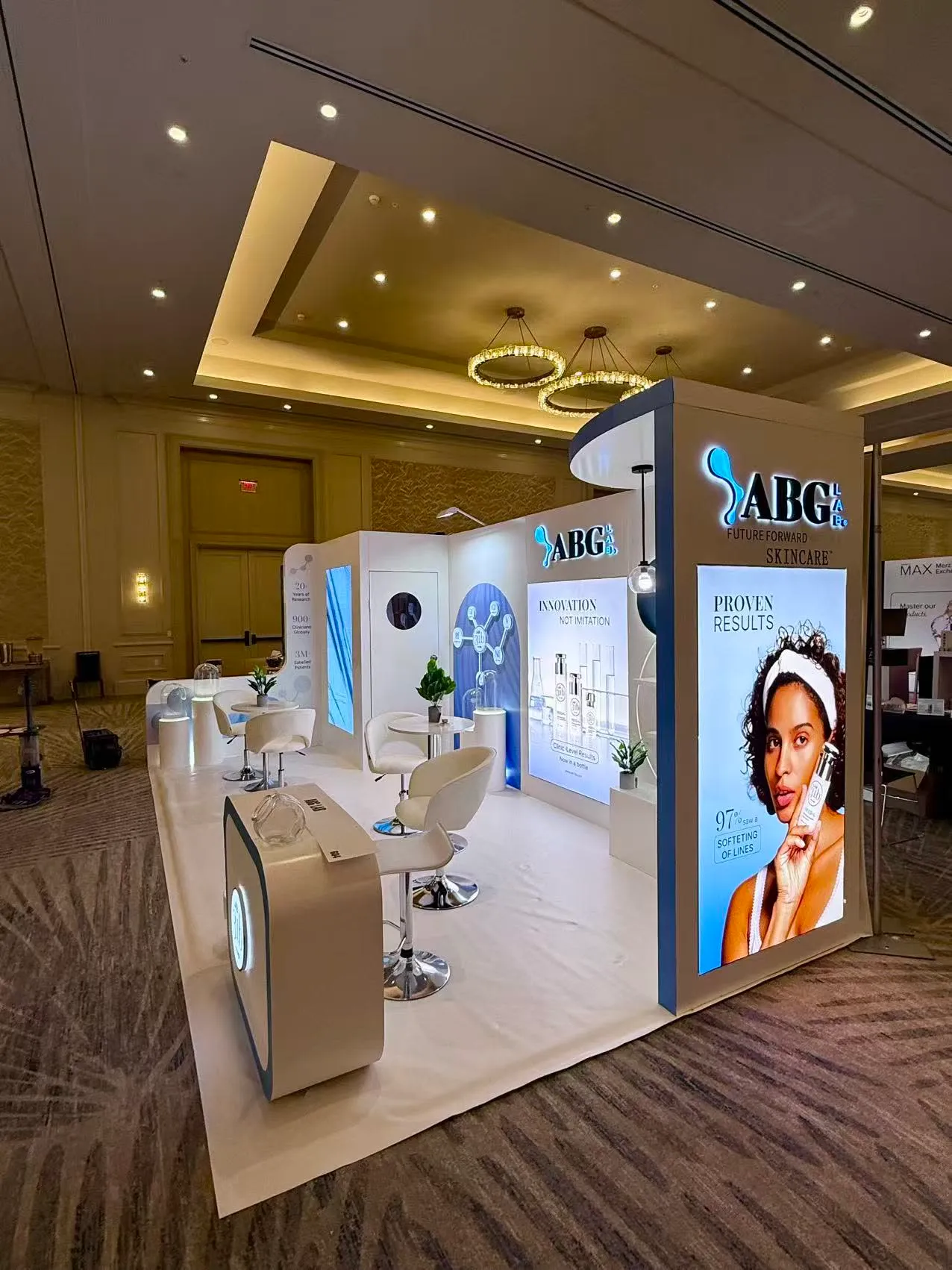 ABG LAB booth photo 1 — AMWC 2026, Miami,FL