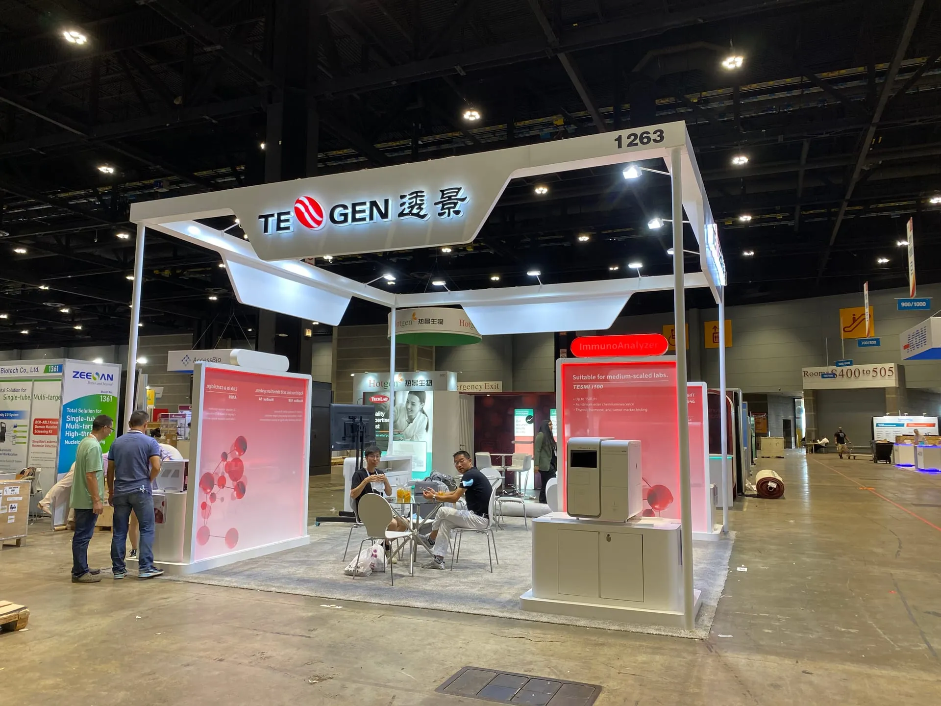 TENGEN booth photo 1 — AACC 2022, Chicago, IL