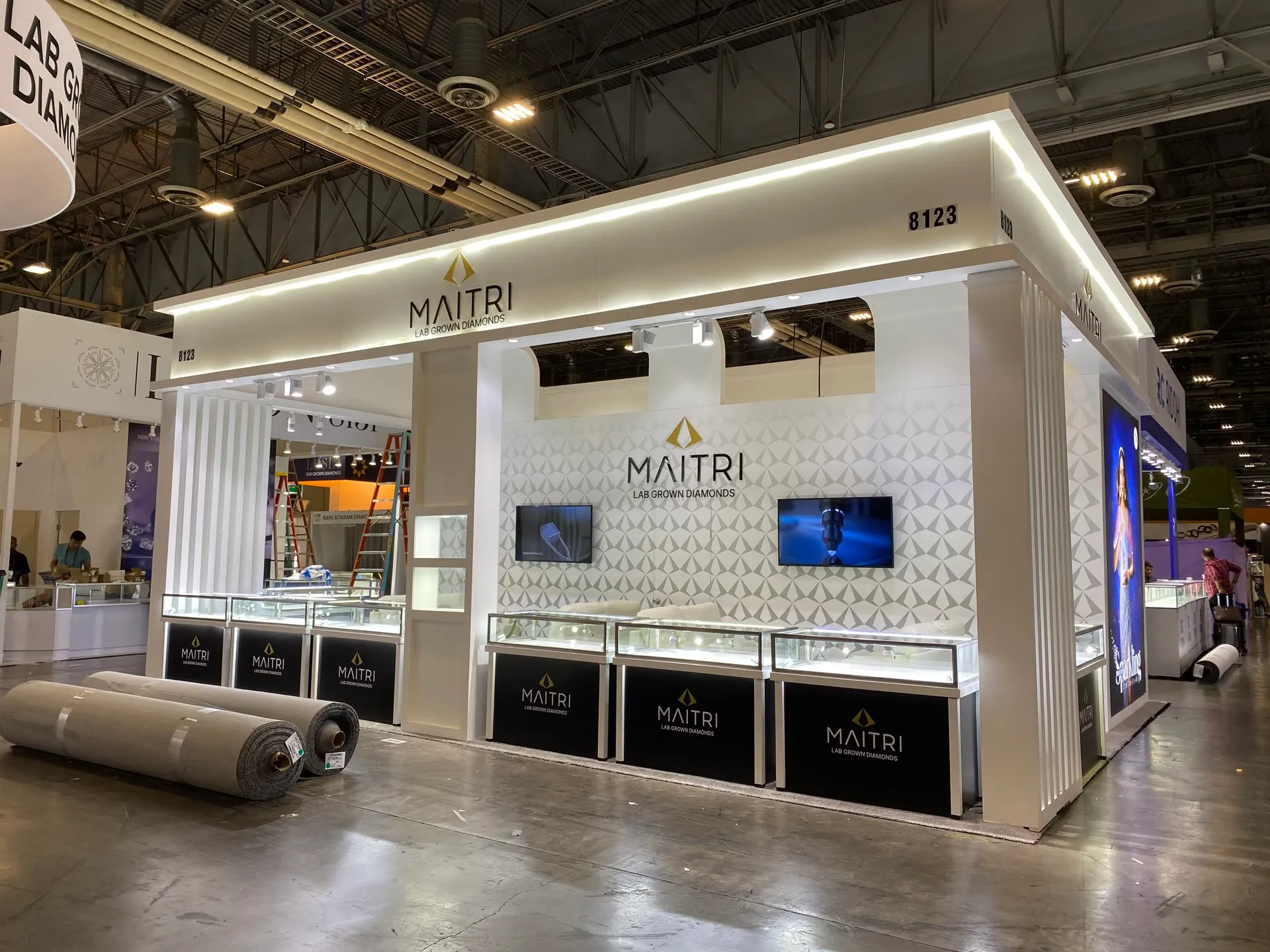 Maitri Diamond booth photo 1 — JCK 2023, las vegas,NV