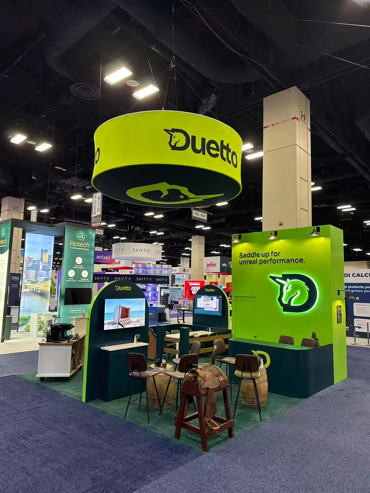 Duetto booth photo 2 — HITEC 2026, San Antonio, TX