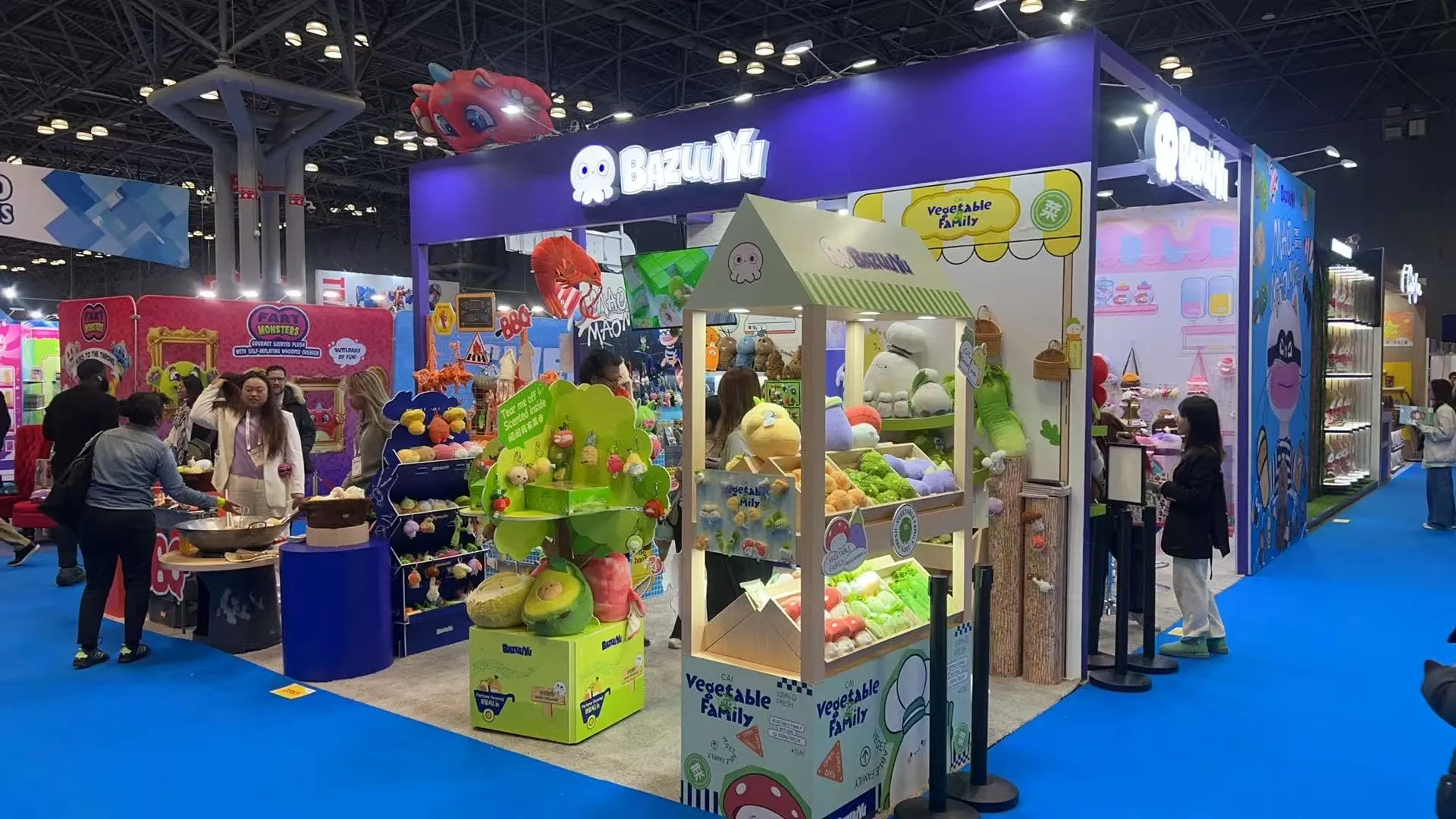 bazuuyu booth photo 2 — Toy Fair 2026, New York