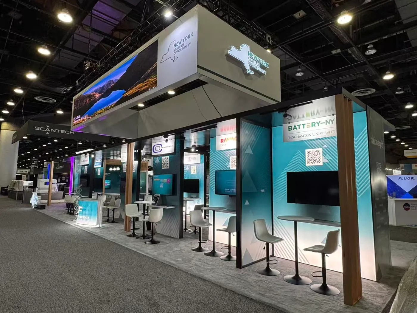 New York State booth photo 2 — Battery Show 2025, Detroit, MI