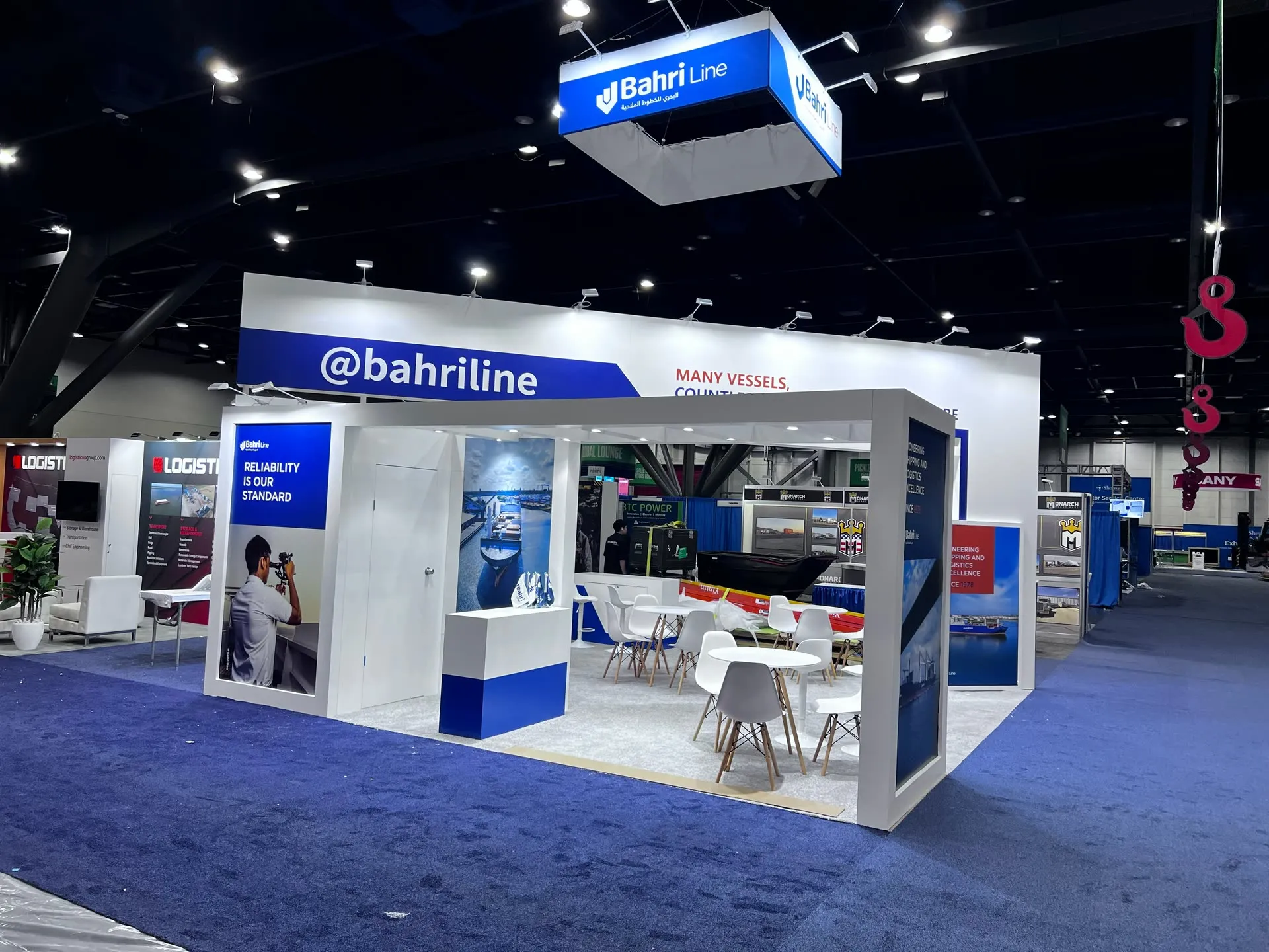 Bahri line booth photo 1 — Breakbulk 2025, Houston, TX
