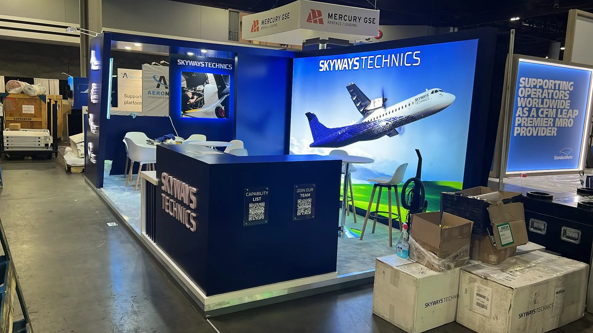 Skyways booth photo 2 — MRO AMERICAS 2025, Atlanta，Georgia
