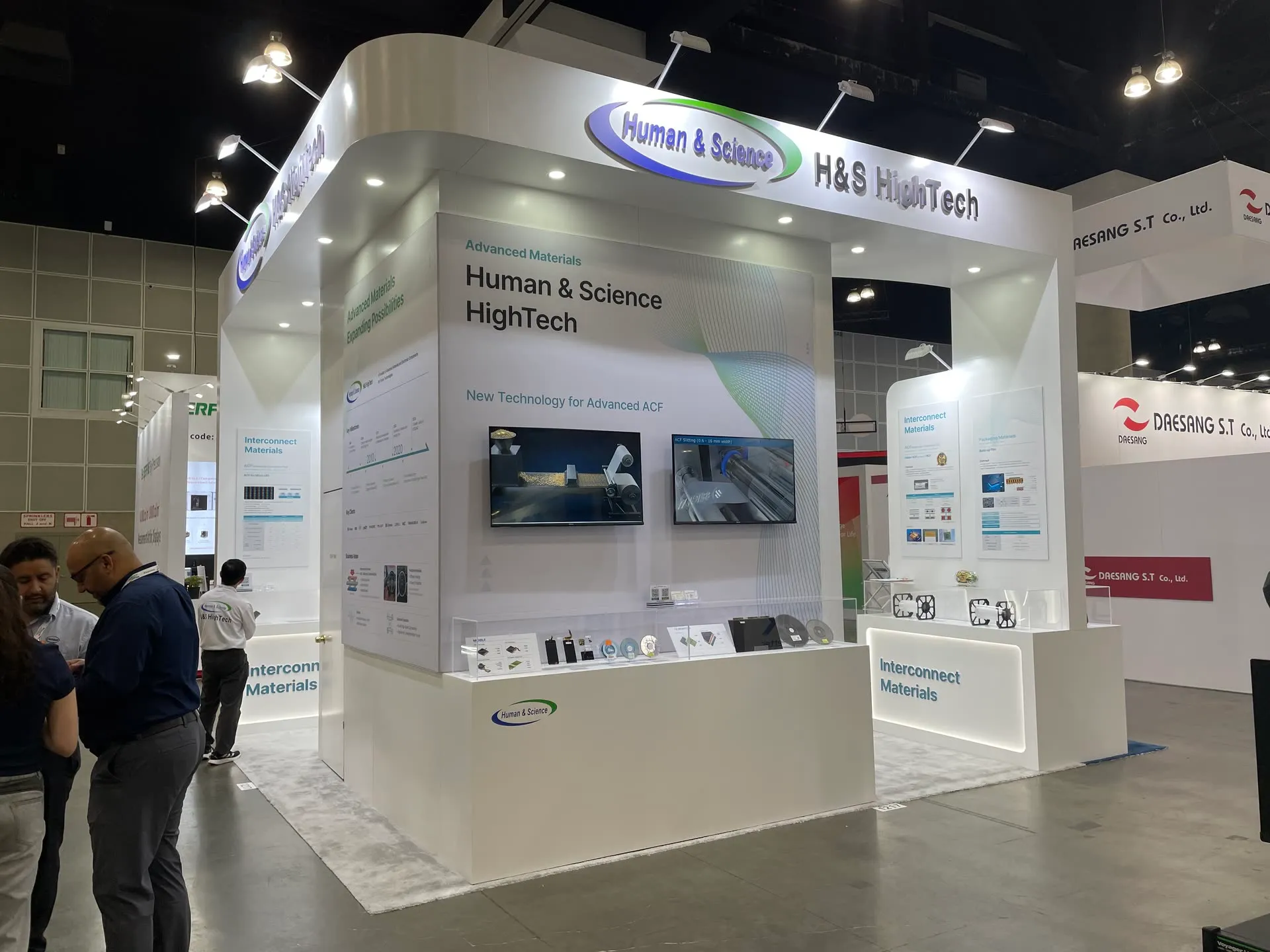 H&Shigh tech booth photo 2 — Display Week 2026, Los Angeles,CA