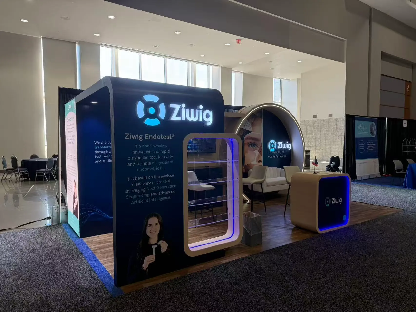 Ziwig booth photo 2 — ACOG 2026, Washington, D.C