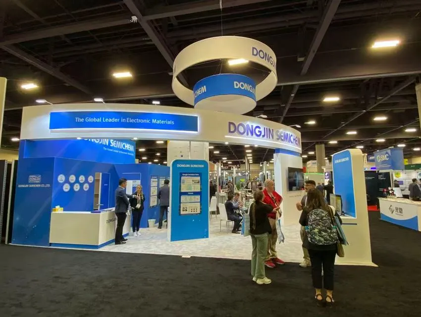 Dongjin booth photo 2 — Semicon West 2025, Phoenix, AZ
