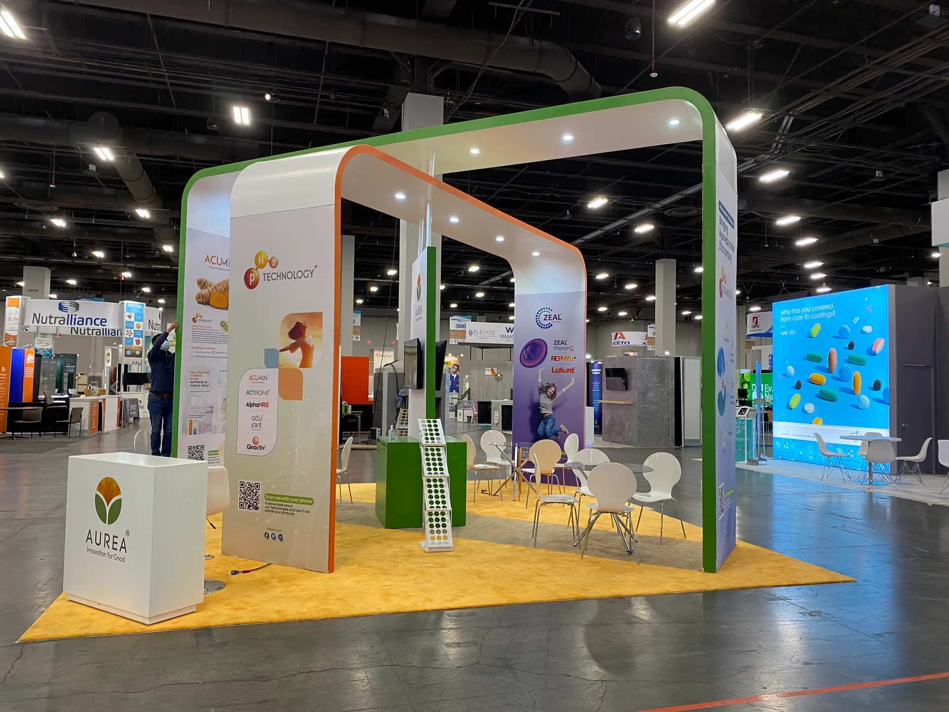 Aurea booth photo 2 — SSW 2021, las vegas,NV