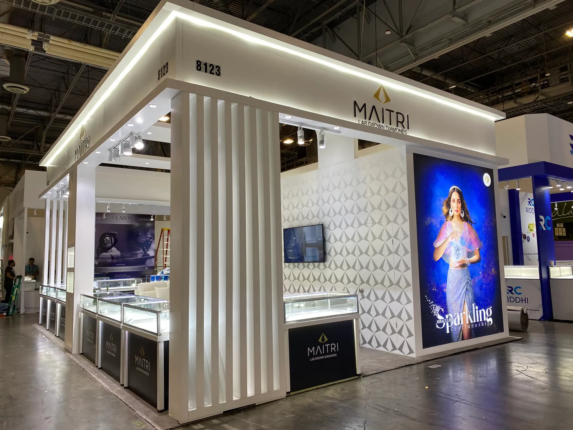 Maitri Diamond booth photo 2 — JCK 2023, las vegas,NV