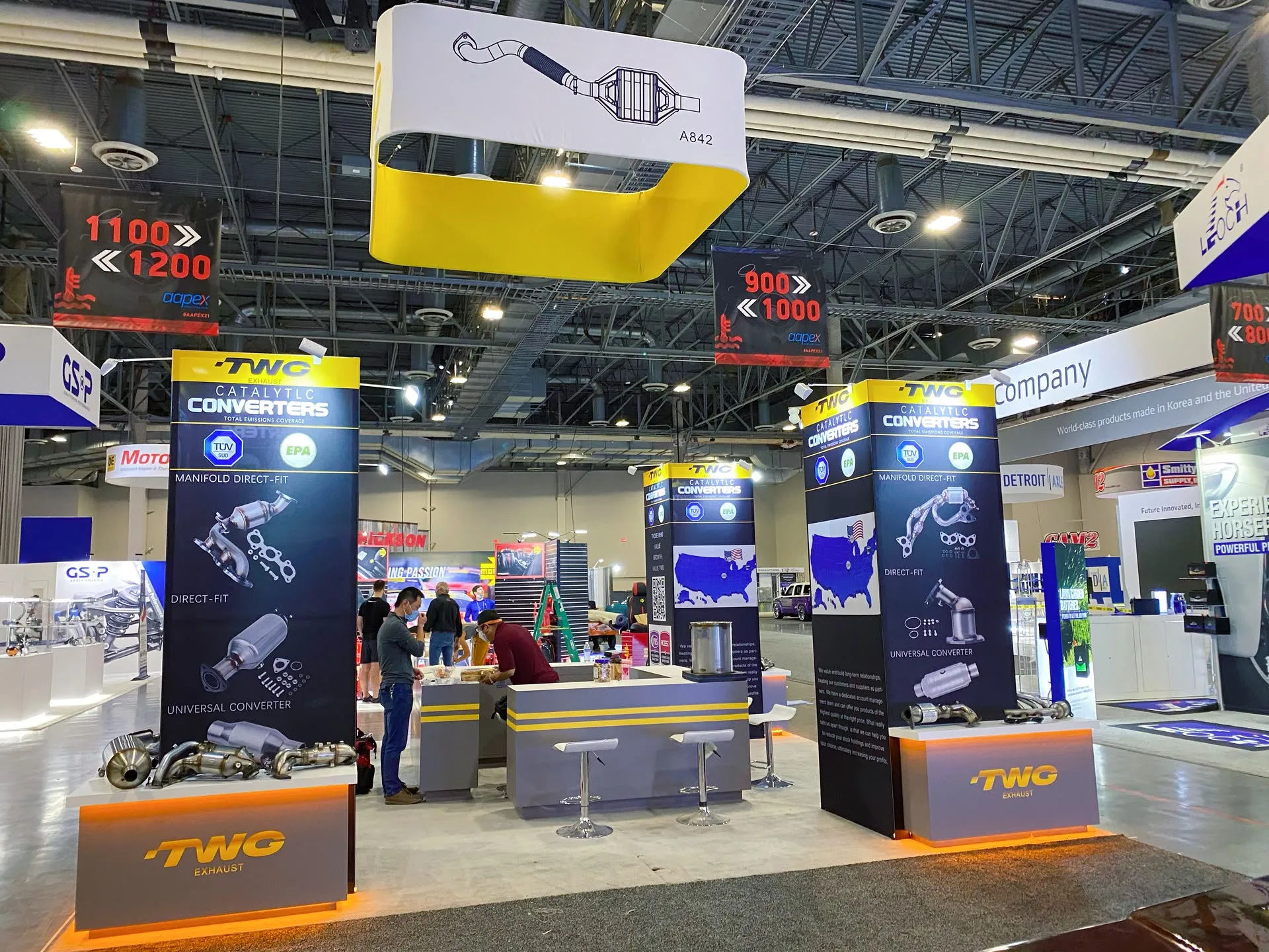 TWG booth photo 2 — AAPEX 2025, LAS VEGAS,NV