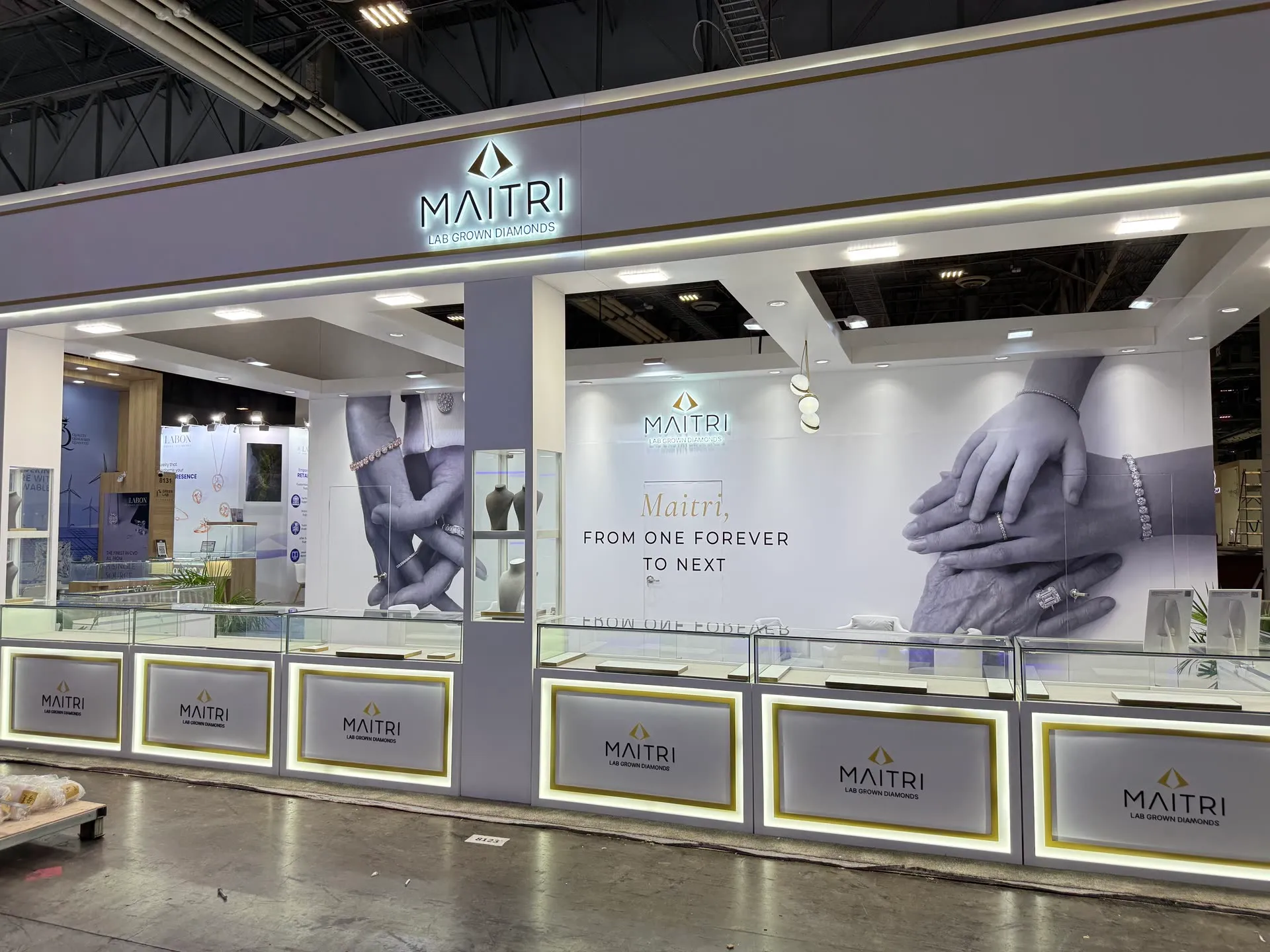 Maitri Diamond booth photo 2 — JCK 2026, Las Vegas, NV