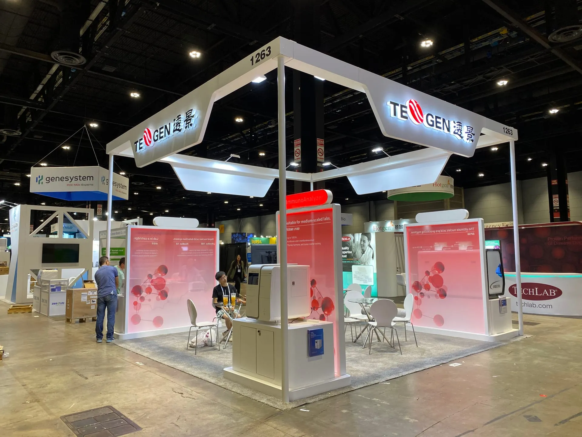 TENGEN booth photo 2 — AACC 2022, Chicago, IL