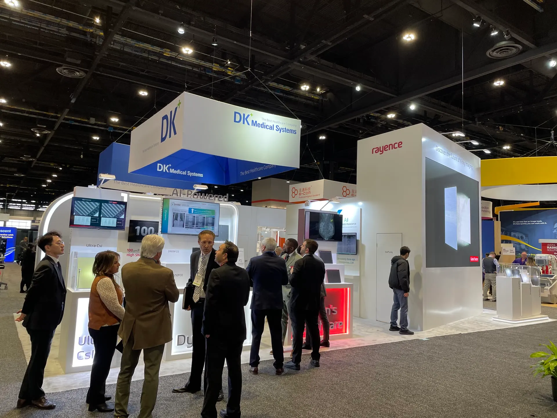 Rayence booth photo 2 — RSNA 2025, Chicago,IL