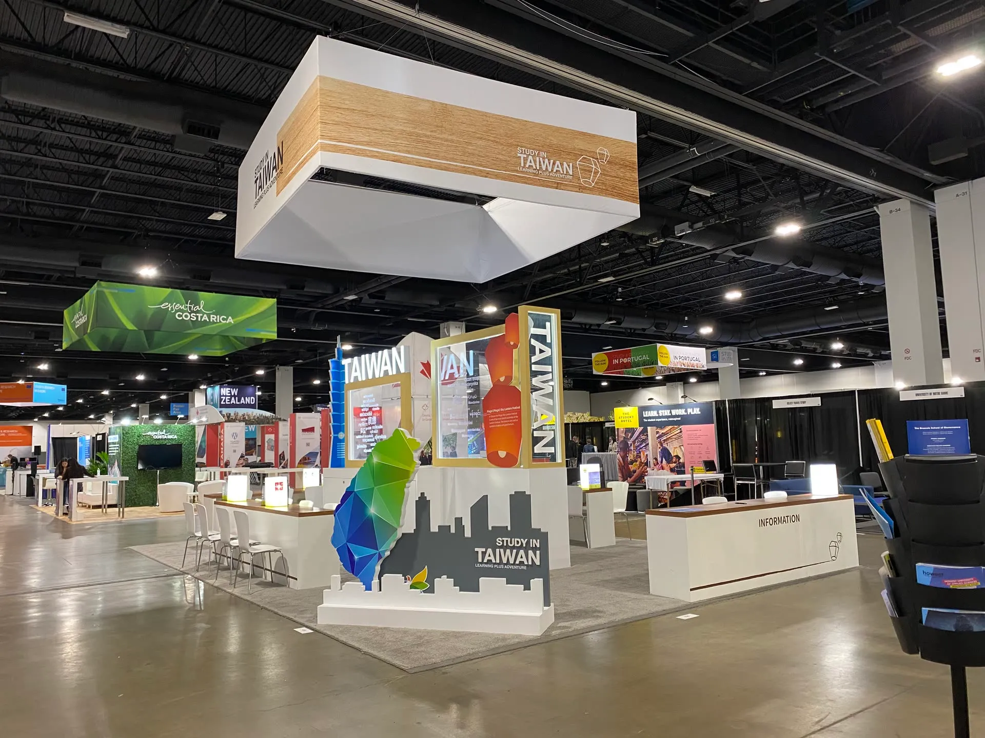 TAIWAN booth photo 2 — NAFSA 2023, Denver