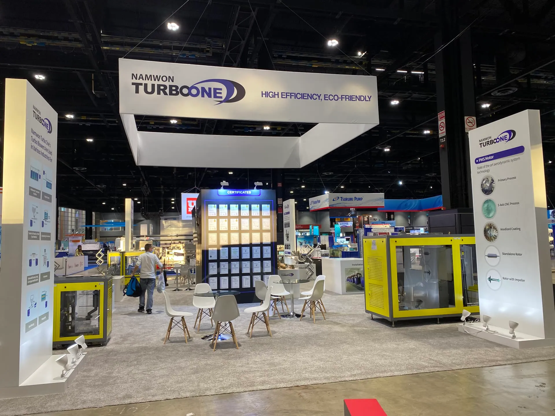 AES booth photo 3 — GSE 2021, las vegas,NV