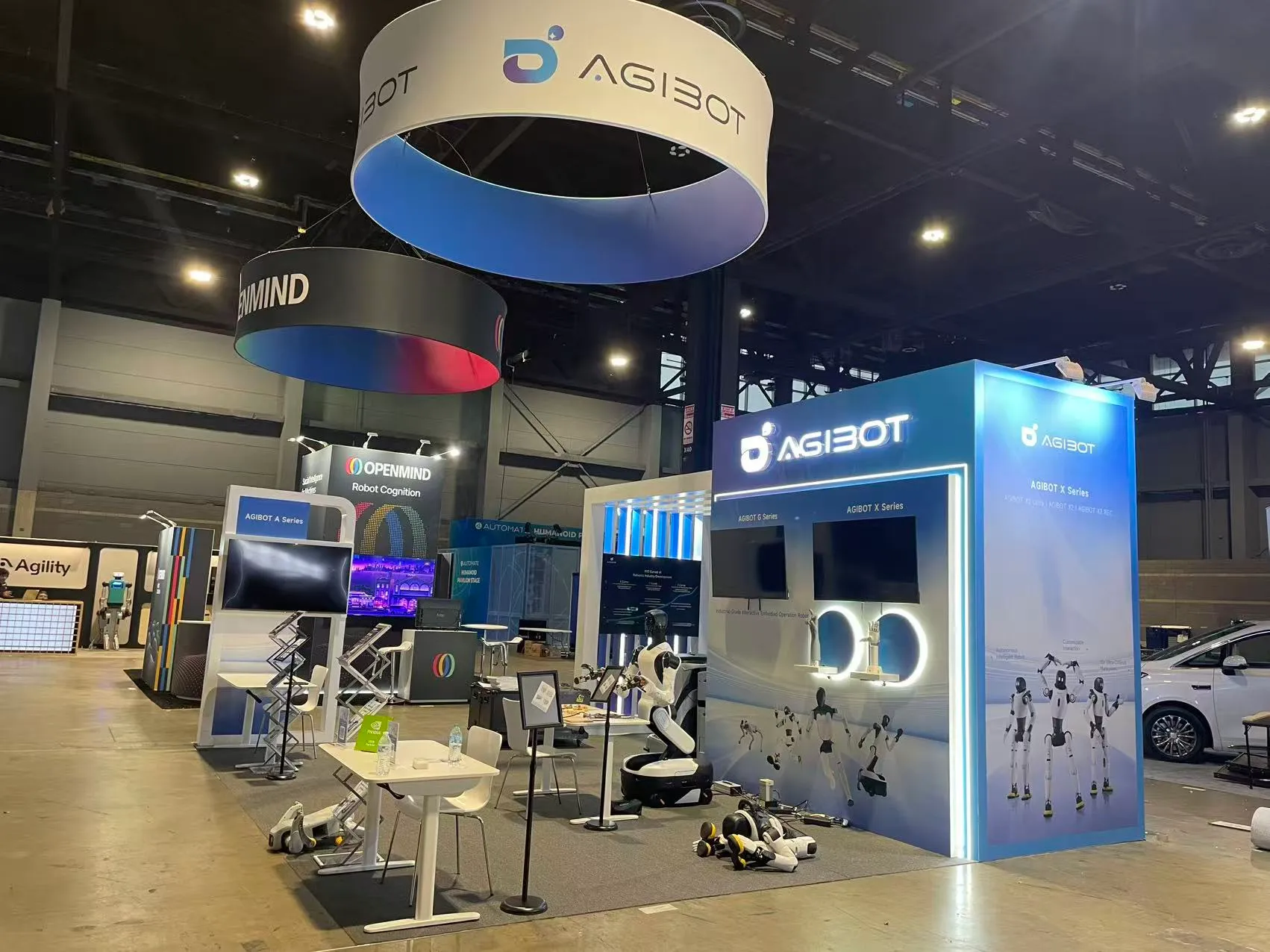 AGIBOT booth photo 3 — Automate 2026, Chicago, IL